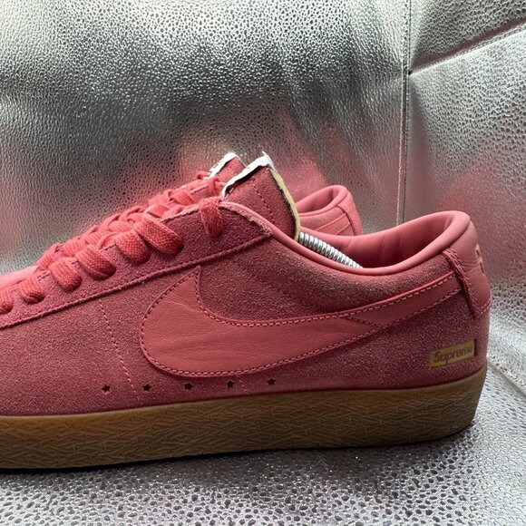 Size 12 Nike SB Blazer Low GT x Supreme 2016 Desert Bloom Mens Shoes 716890-669 - Picture 9 of 13